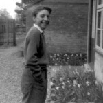 Ivan Cooke at the back of The Manor in the sixities