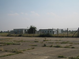 Site of control tower